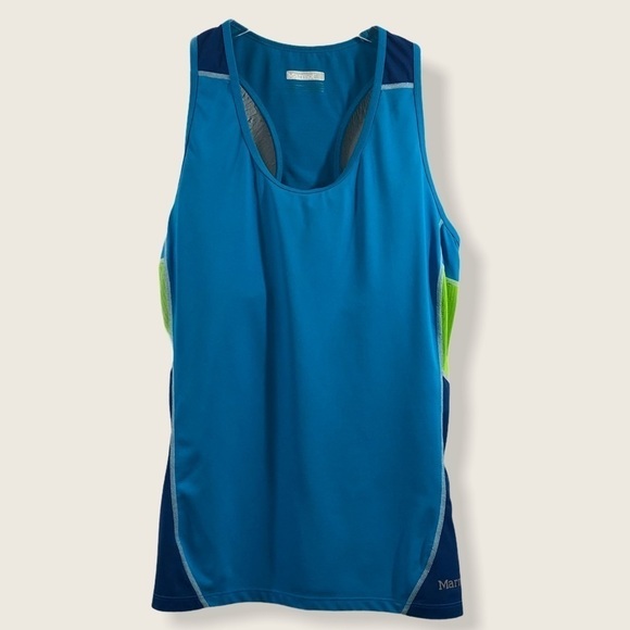MARMOT - BRIGHTLY COLORED WORKOUT TOP - B2 - Picture 2 of 11